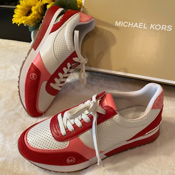✨NEW✨ Michael Kors Women’s Andi Color-Block Trainer Sneakers - Picture 4 of 8